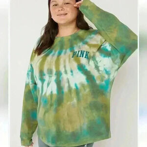 Pink VS sweat shirt new with tags size small